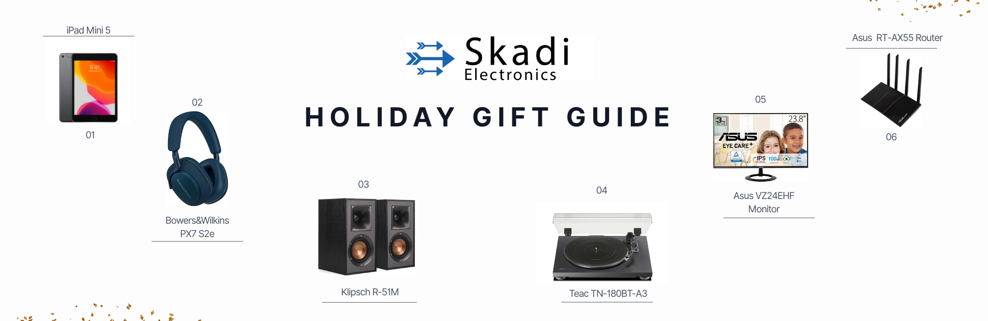 The Skadi 2025 Holiday Gift Guide: Premium Tech, Refurbished Smarter