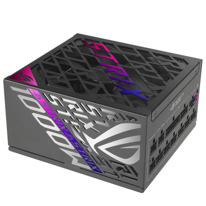 ASUS ROG Strix 1000W 80 Plus Platinum Fully Modular Gaming Power Supply (ATX 3.1, PCIe 5.1 16-pin Cable, ROG Heatsinks, Axial-tech Fan, 0dB Technology) (Certified Refurbished)