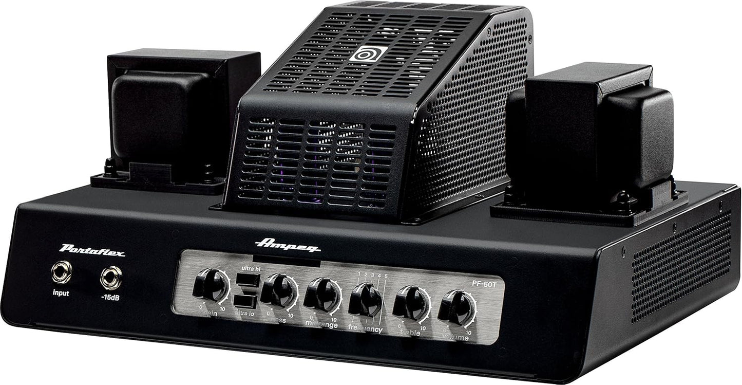 Ampeg PF50T Portaflex Series 50W Bass Head Amplifier (Certified Refurbished)