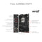 ASUS ROG Strix X670E-F Gaming WIFI6E Socket AM5 (LGA 1718) Ryzen 7000 Gaming Motherboard(PCIe 5.0, DDR5,16 + 2 Power Stages,Four M.2 Slots (Certified Refurbished)