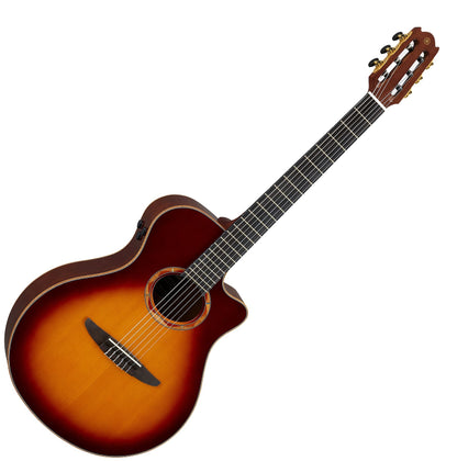 Yamaha NTX3 BS 6-Nylon String RH Acoustic Electric Classical Guitar - Brown Sunburst (Certified Refurbished)