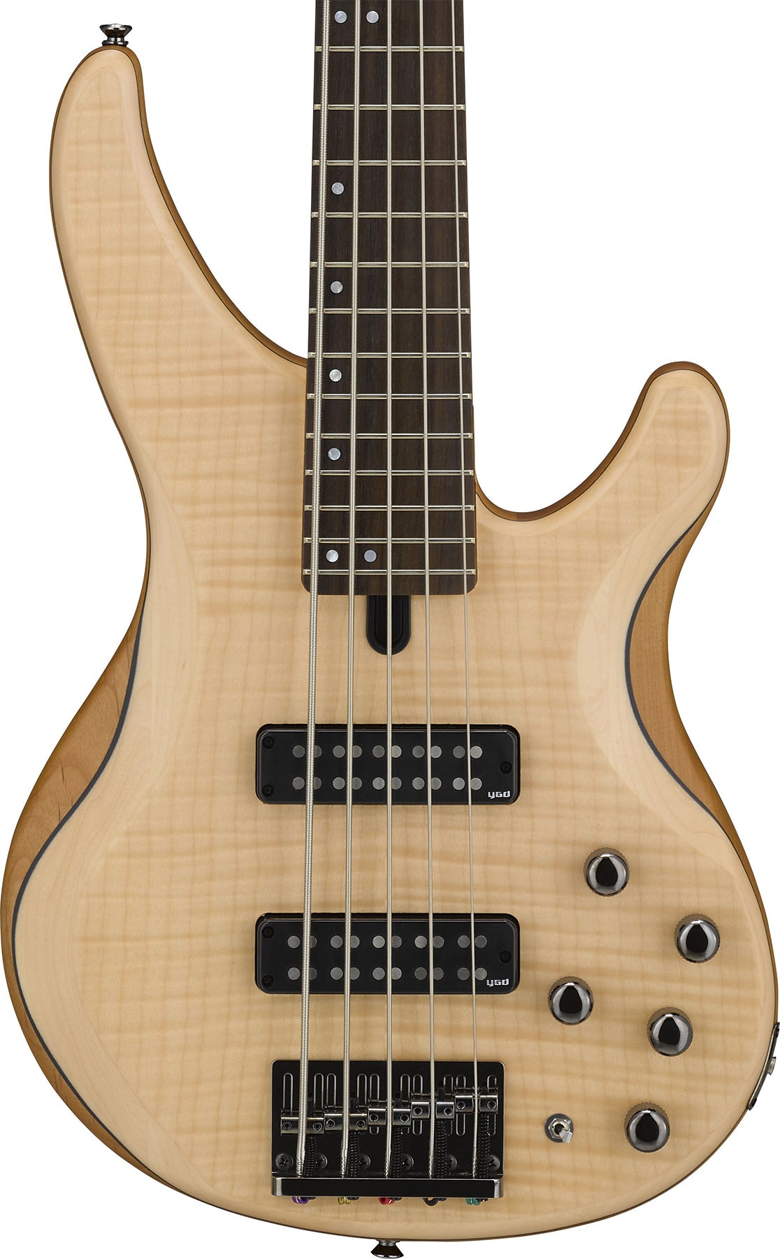 Yamaha TRBX605FM NS 600 Series 5-String RH Electric Bass - Natural Satin (Certified Refurbished)