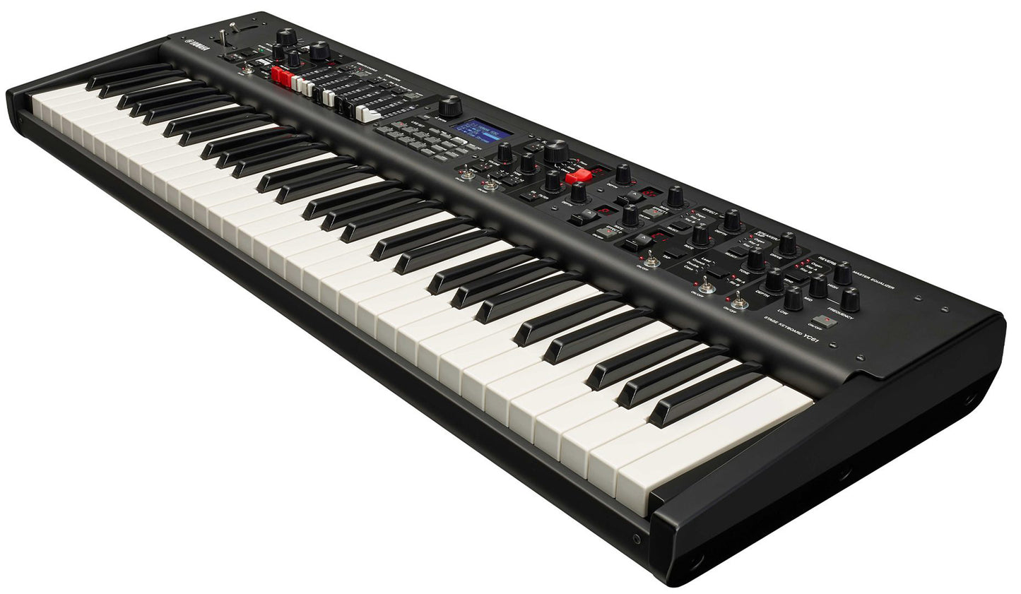 Yamaha YC61 YC Series 61 Key Organ Style Stage Keyboard with Waterfall Action (Certified Refurbished)