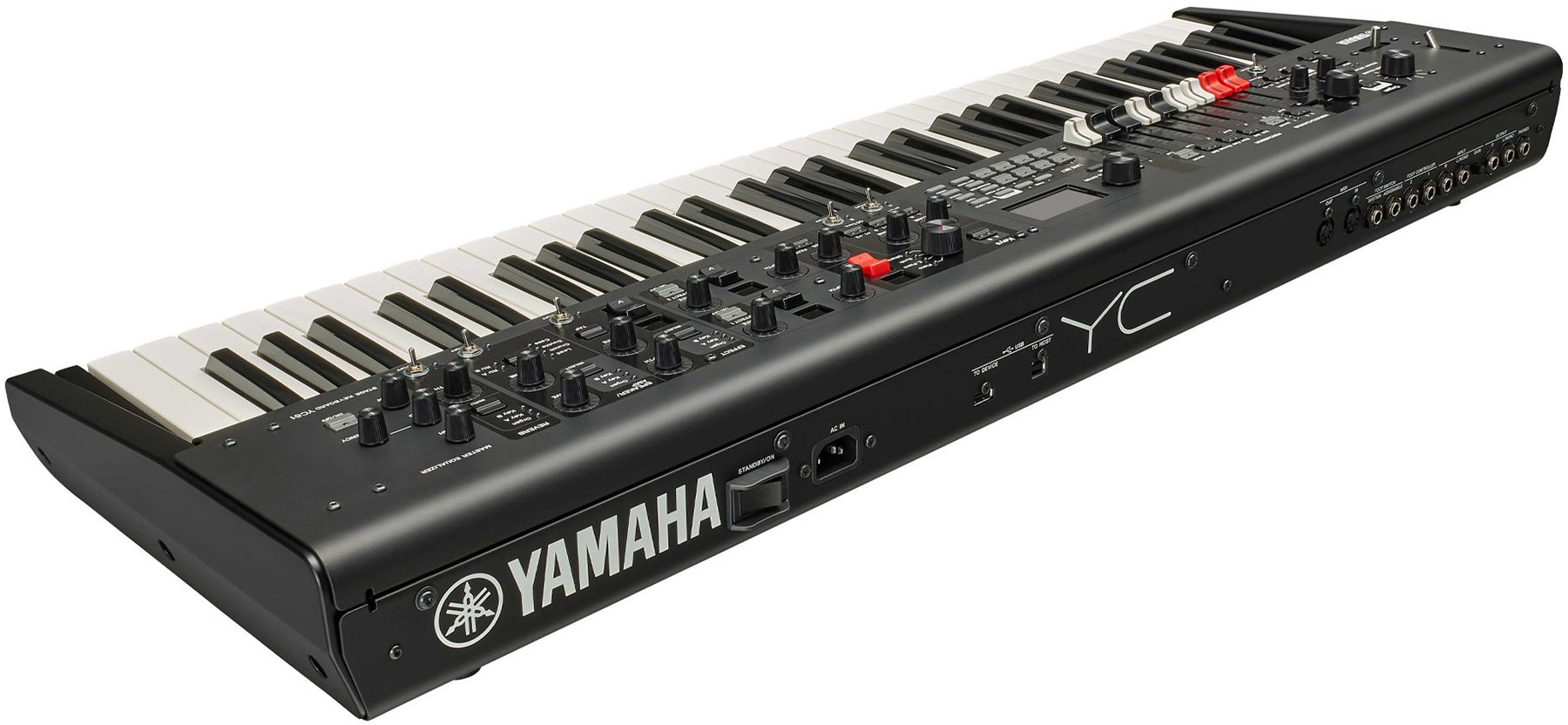 Yamaha YC61 YC Series 61 Key Organ Style Stage Keyboard with Waterfall Action (Certified Refurbished)