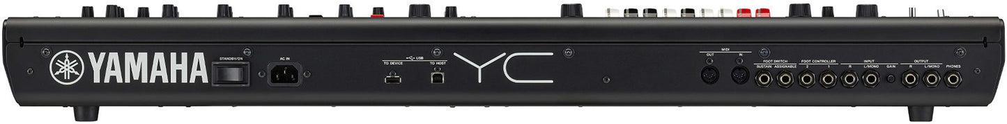 Yamaha YC61 YC Series 61 Key Organ Style Stage Keyboard with Waterfall Action (Certified Refurbished)