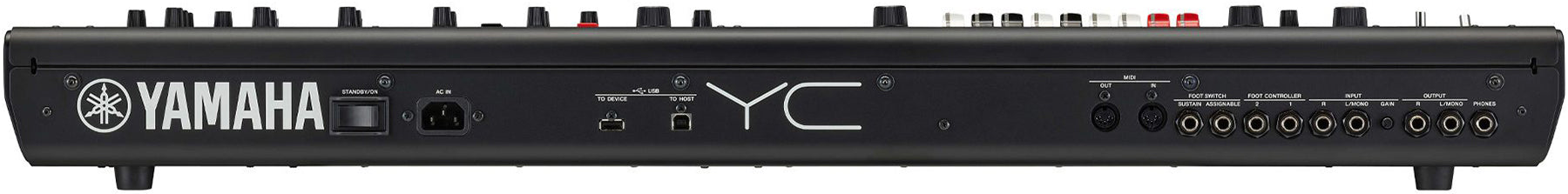 Yamaha YC61 YC Series 61 Key Organ Style Stage Keyboard with Waterfall Action (Certified Refurbished)