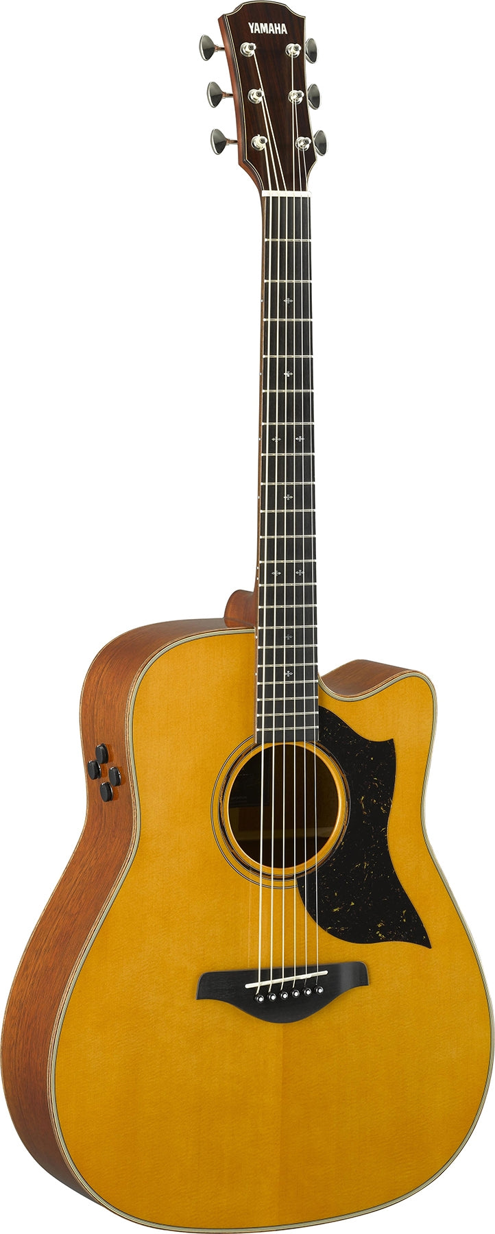 Yamaha A5M VN A Series Vintage Natural Mahogany 6 String RH Acoustic Electric Guitar (Certified Refurbished)