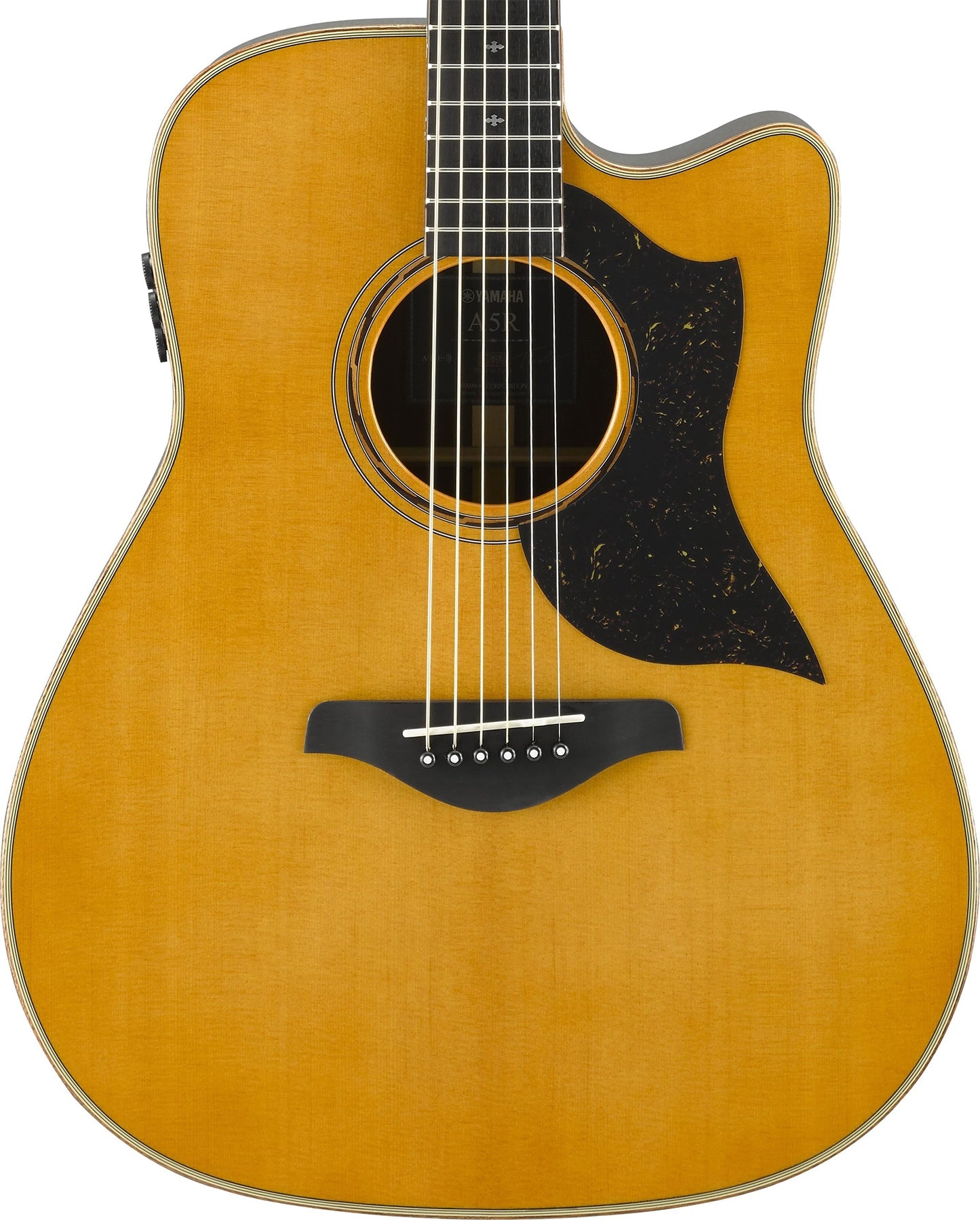 Yamaha A5R VN A Series Vintage Natural Rosewood 6 String RH Acoustic Electric Guitar (Certified Refurbished)