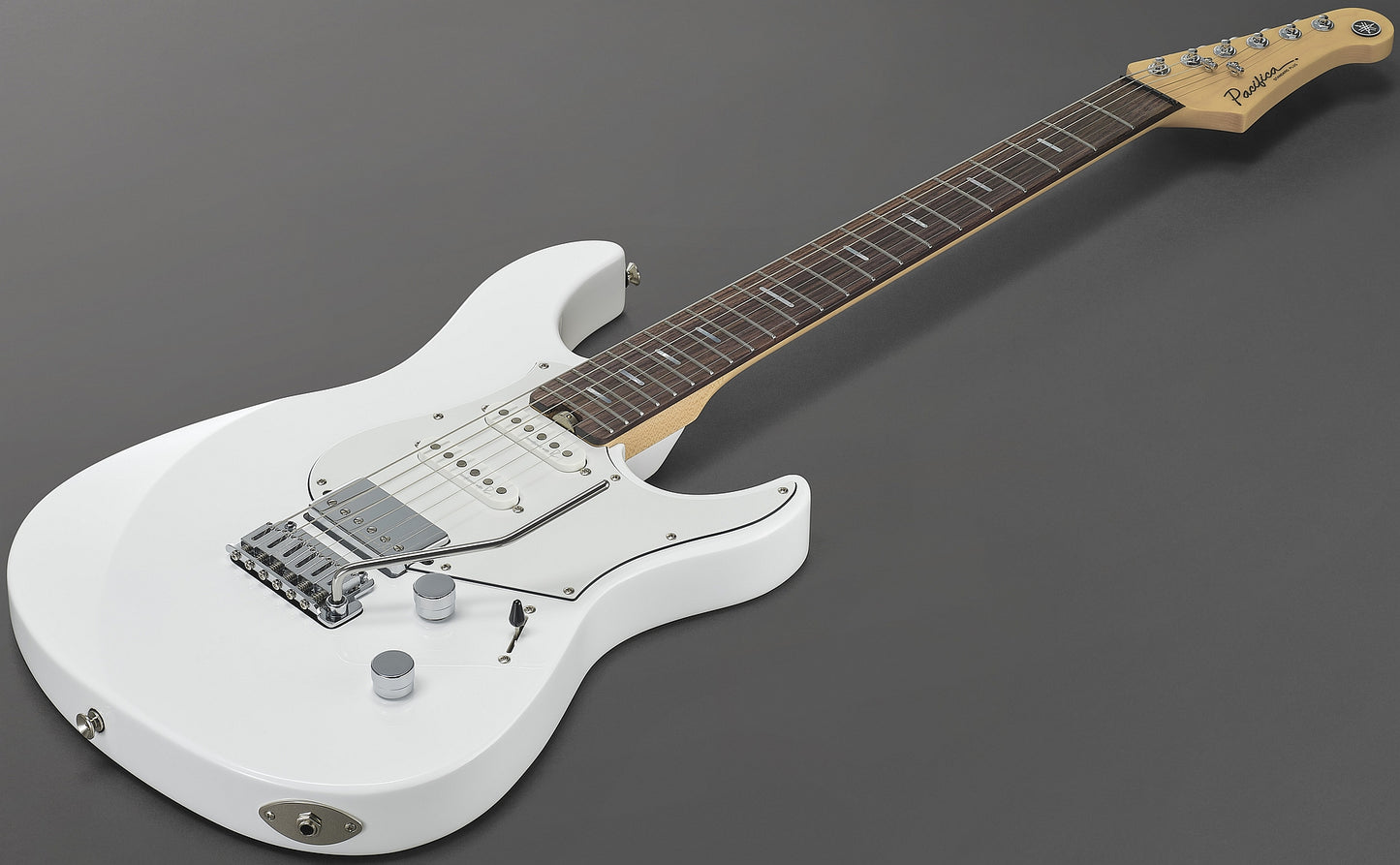 Yamaha PACS+12 SWH 6-String RH Pacifica Standard Plus Solidbody Electric Guitar w/ Rosewood Fingerboard – Shell White (Certified Refurbished)