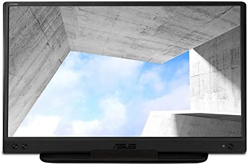 ASUS ZenScreen MB166C Portable USB Monitor- 16 inch (15.6 inch viewable), Full HD, IPS, USB Type-C, Flicker Free, Blue Light Filter, Anti-glare surface (Certified Refurbished)