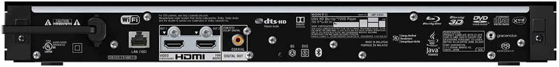 Sony UBP-X800M2 4K UHD Home Theater Streaming Blu-Ray Disc Player (Refurbished)