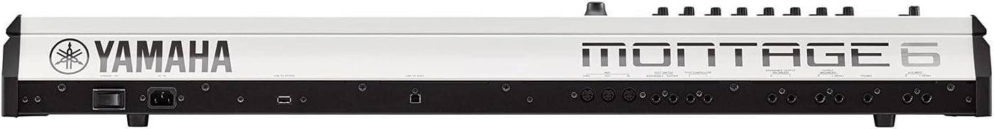 Yamaha Montage6 61-key Synthesizer Workstation - White (Certified Refurbished)