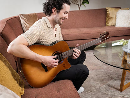 Yamaha TAS3C SDB TransAcoustic Concert Style Bluetooth Enabled Rechargable 6 String RH Acoustic Electric Guitar (Certified Refurbished