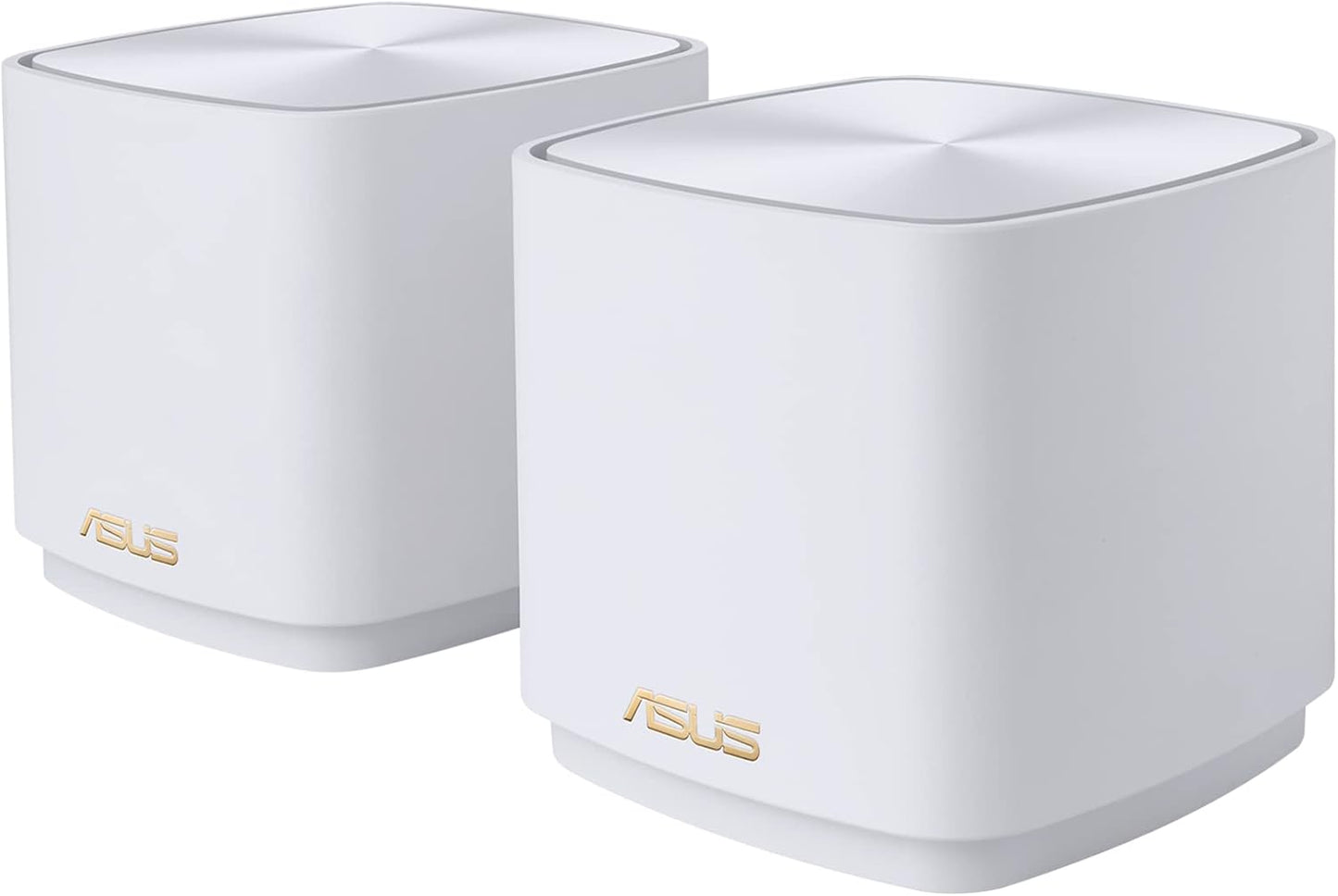 ASUS ZenWiFi AX Mini (XD5) Tri-Band Whole Home Mesh WiFi System WiFi 6, 802.11ax, up to 3500 sq ft & 25+ Devices, AiMesh, Lifetime Free Internet Security, Parental Controls, Easy Setup (Certified Refurbished)