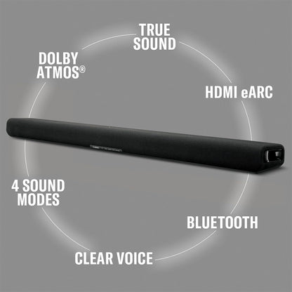 Yamaha SR-B30A Dolby Atmos Sound Bar with Built-In Subwoofers (Certified Refurbished)