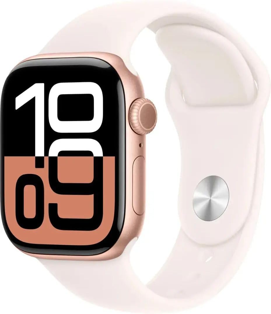 Apple Watch Series 10 (2024, Aluminum) - Rose Gold (Refurbished)