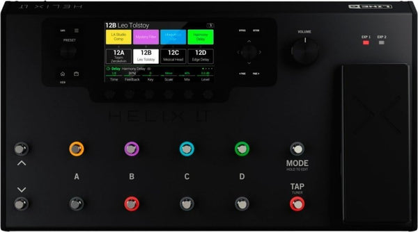 Line 6 Helix LT Guitar Multi-Effects Processor Amp & FX Pedal Board (Certified Refurbished)