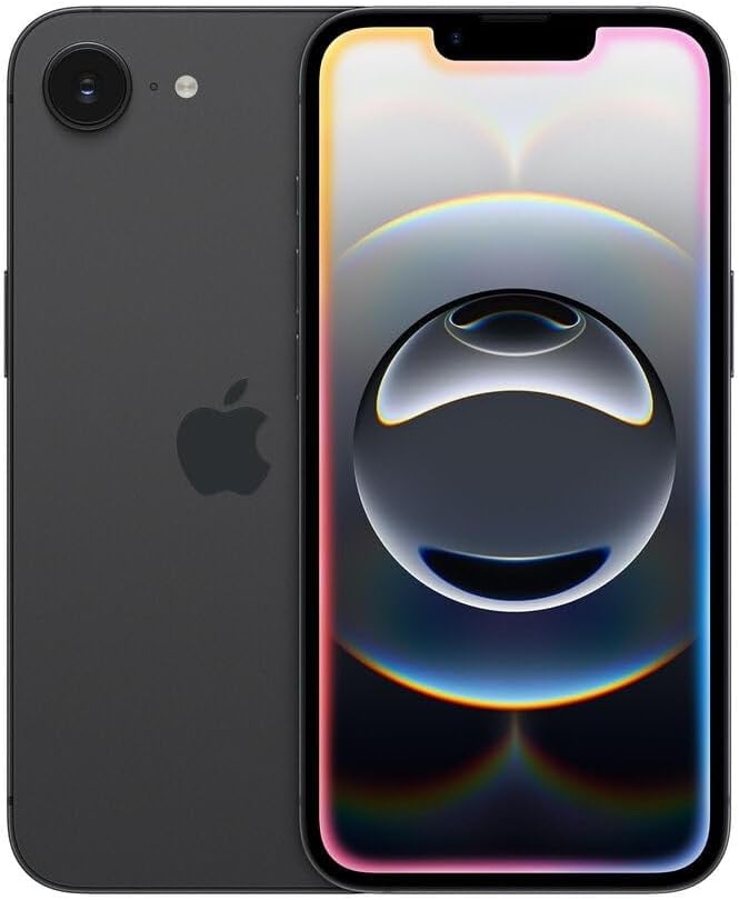 iPhone 16e (6.1", 2025, A18) - Black (Refurbished)