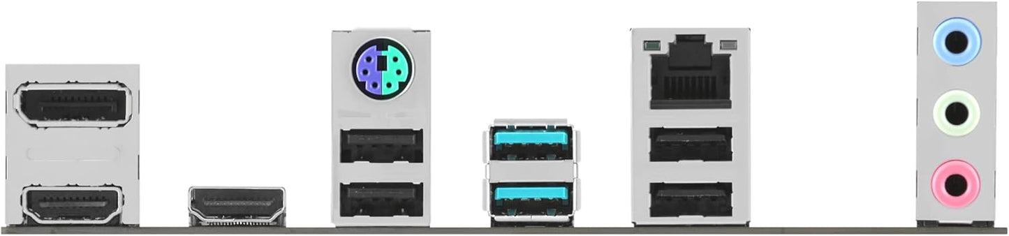 ASUS PRIME B760M-A Intel B760 (LGA 1700) mATX motherboard with PCIe 4.0, DDR5, two M.2 slots, Realtek 2.5Gb Ethernet, DisplPort, Dual HDMI, SATA 6 Gbps, rear USB 3.2 Gen 2, front USB 3.2 Gen 1 Type-C, Aura Sync (Certified Refurbished)