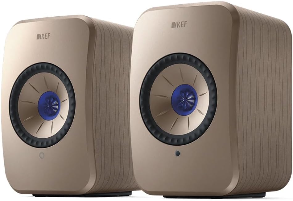 KEF LSX II Wireless HiFi Speaker System (Soundwave) - Pair (Certified Refurbished)