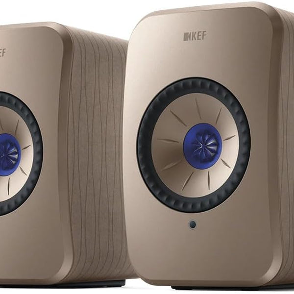 KEF LSX II Wireless HiFi Speaker System (Soundwave) - Pair (Certified