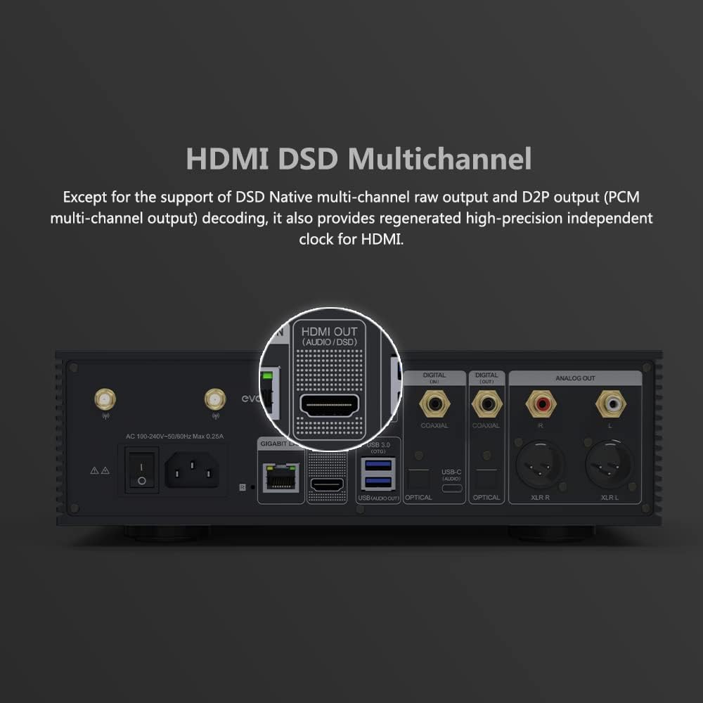 Eversolo DMP-A6 Streamers, All-in-One Amplifier and Network Player (Certified Refurbished)