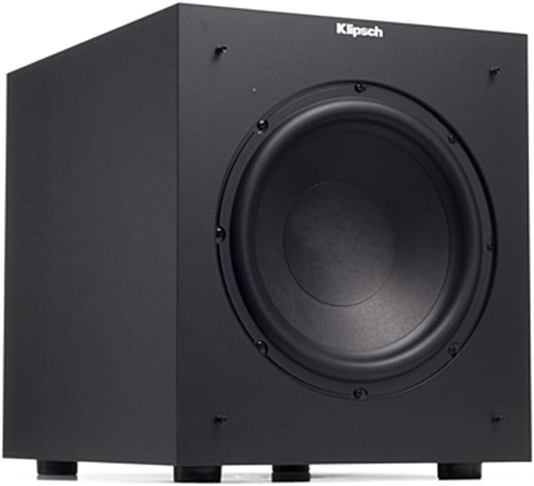 Klipsch K-100SW 10" Front-Firing 250W Peak Power Subwoofer (Certified Refurbished)