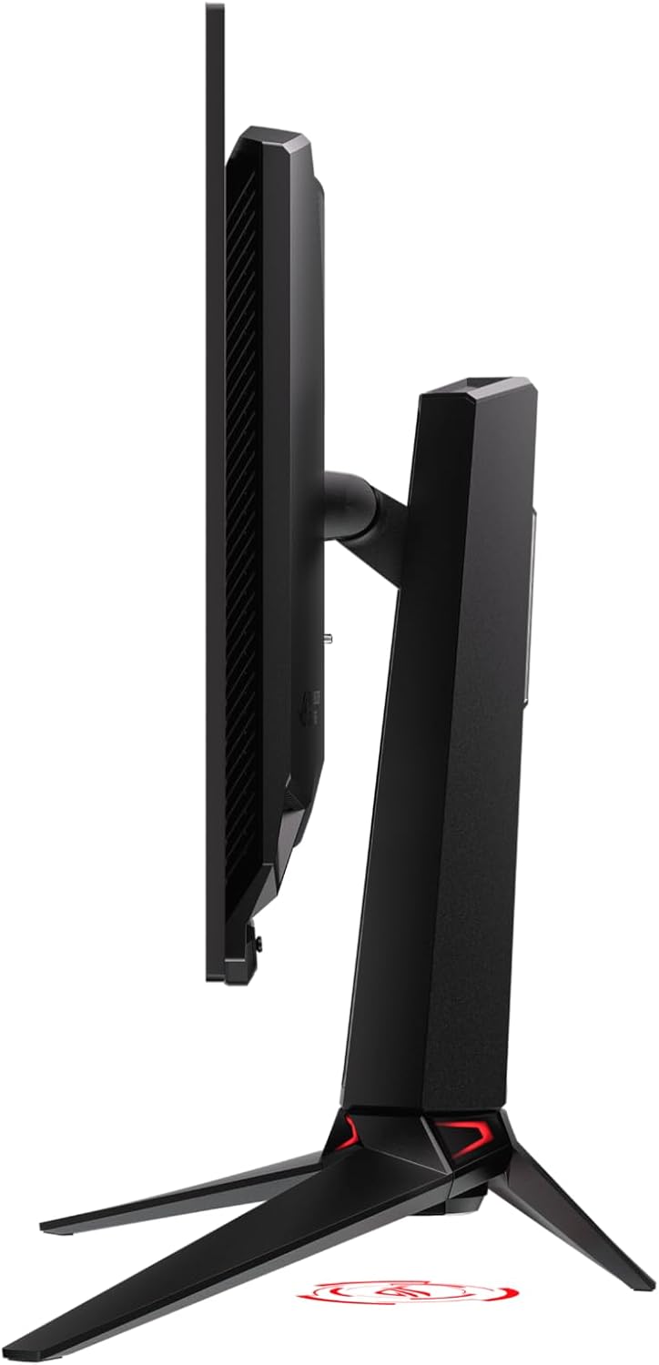 ASUS ROG Swift 32” 4K OLED Gaming Monitor (PG32UCDP) - WOLED, Dual Mode (4K 240Hz, FHD 480Hz), 0.03ms, G-SYNC Compatible, Custom Heatsink, AI Gaming, 99% DCI-P3,True 10-bit, USB-C 90W (Certified Refurbished)