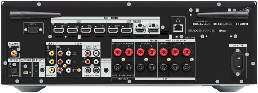 Sony STR-AZ1000ES 7.2 Channel 8K A/V Receiver (Certified Refurbished)