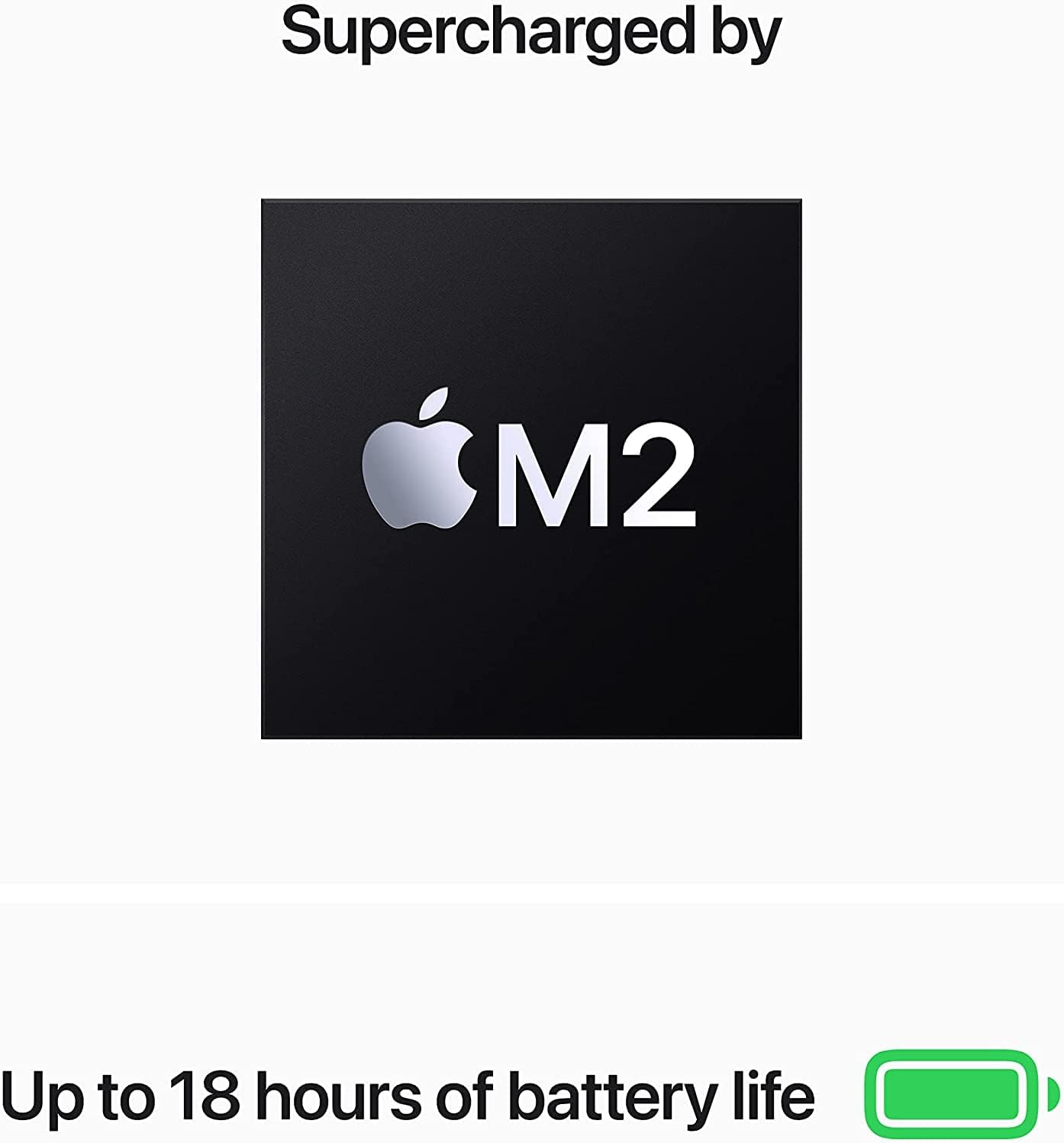Macbook Air (13", 2022, M2 series) - Space Gray - French Canadian (Certified Refurbished)