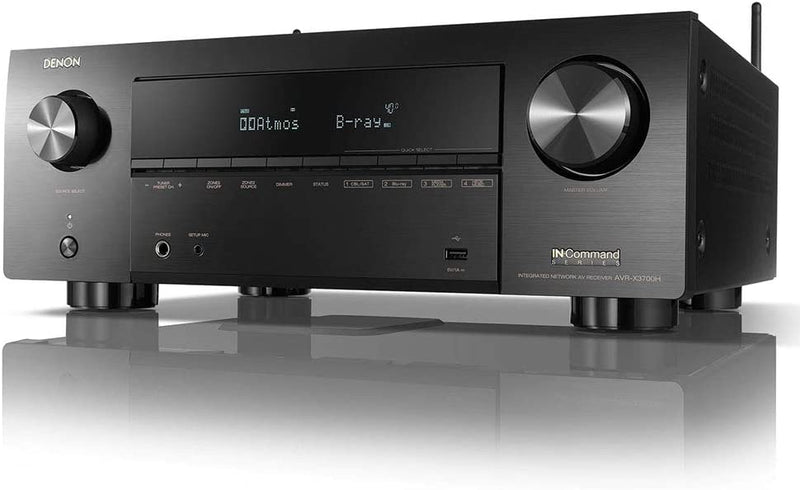 Denon AVR-X3700H 9.2 Ch. 105W 8K AV Receiver with HEOS® Built-in (Certified Refurbished)