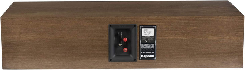 Klipsch RC-64 III Center Channel Speaker - Walnut