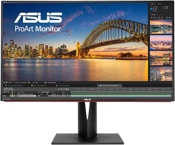 ASUS ProArt PA328Q Professional Monitor - 32" 4K UHD(3840 x 2160), IPS, Colour Accuracy △E< 2, Flicker free (Certified Refurbished)