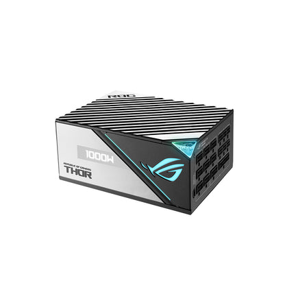 ASUS ROG Thor 1000W Platinum II Fully Modular Gaming Power Supply (80 Plus Platinum, OLED Power Display, Aura Sync ARGB, ROG Heatsinks, 0dB Technology, Lambda A++) (Certified Refurbished)