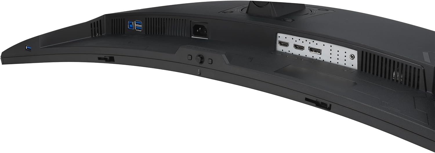 ASUS TUF Gaming 34” Ultra-Wide Curved HDR Monitor (VG34VQEL1A) - 21:9, UWQHD (3440 x 1440), 100Hz, Extreme Low Motion Blur, FreeSync, 1ms, DisplayPort, HDMI, USB, Tripod Socket, Height Adjustable (Certified Refurbished)