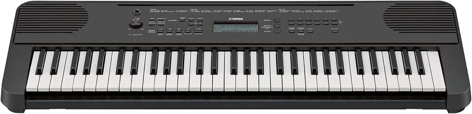 Yamaha PSR-E360 Entry-level digital keyboard with 61 touch-sensitive keys, portable keyboard in classic design for any living space (Certified Refurbished)