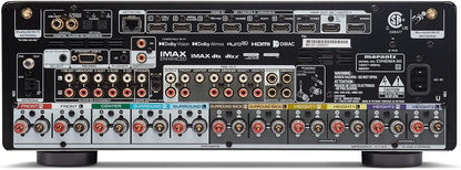 Marantz Cinema 50 9.4-channel home theatre receiver with Dolby Atmos®, Bluetooth®, Apple AirPlay® 2, and Amazon Alexa (Certified Refurbished)