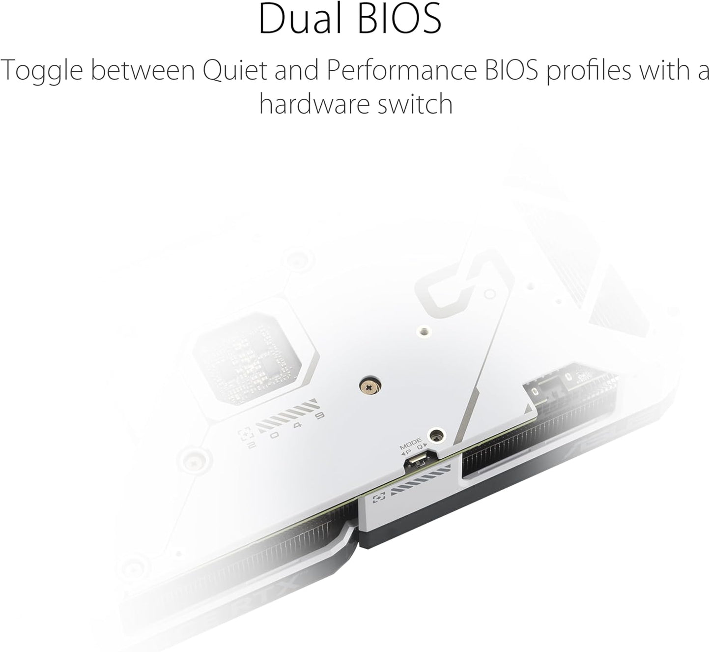 ASUS Dual GeForce RTX 4070 Super White OC Edition (PCIe 4.0, 12GB GDDR6X, DLSS 3, HDMI 2.1a, DisplayPort 1.4a, 2.56-Slot Design, Axial-tech Fan Design, Auto-Extreme Technology, and More) (Certified Refurbished)