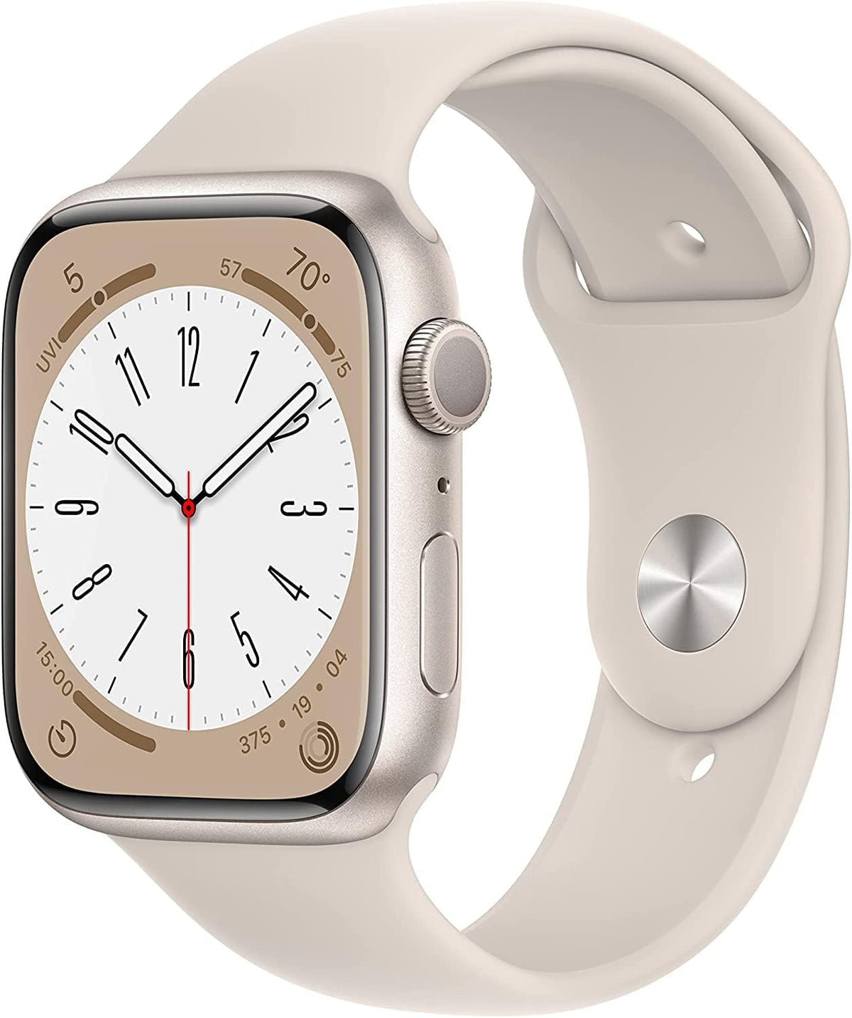 Apple Watch Series 8 (2022, Aluminum) - Starlight (Refurbished)