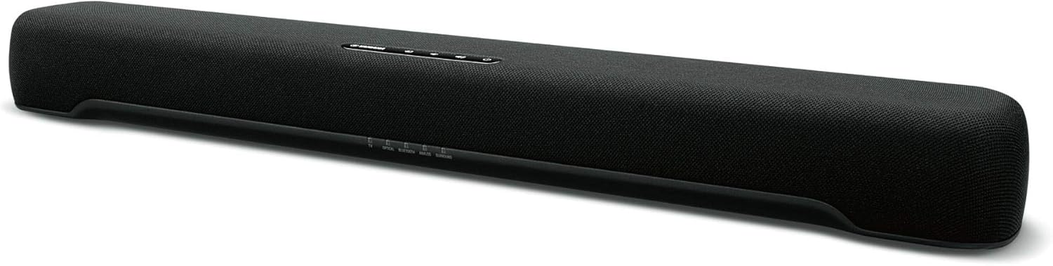 YAMAHA SR-C20A Compact Sound Bar with Built-in Subwoofer and Bluetooth (Refurbished)