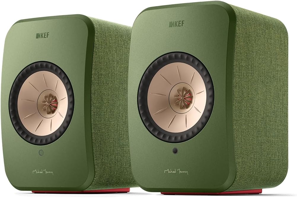 KEF LSX II Wireless HiFi Speaker System with Uni-Q Technology - Pair (Certified Refurbished)