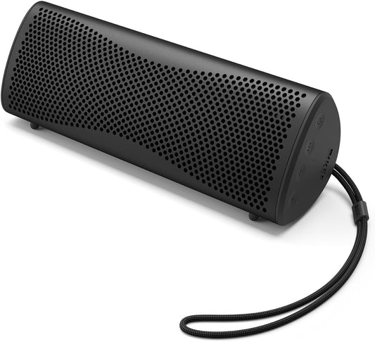 KEF Muo High-Fidelity Portable Speaker - Midnight Black (Certified Refurbished)