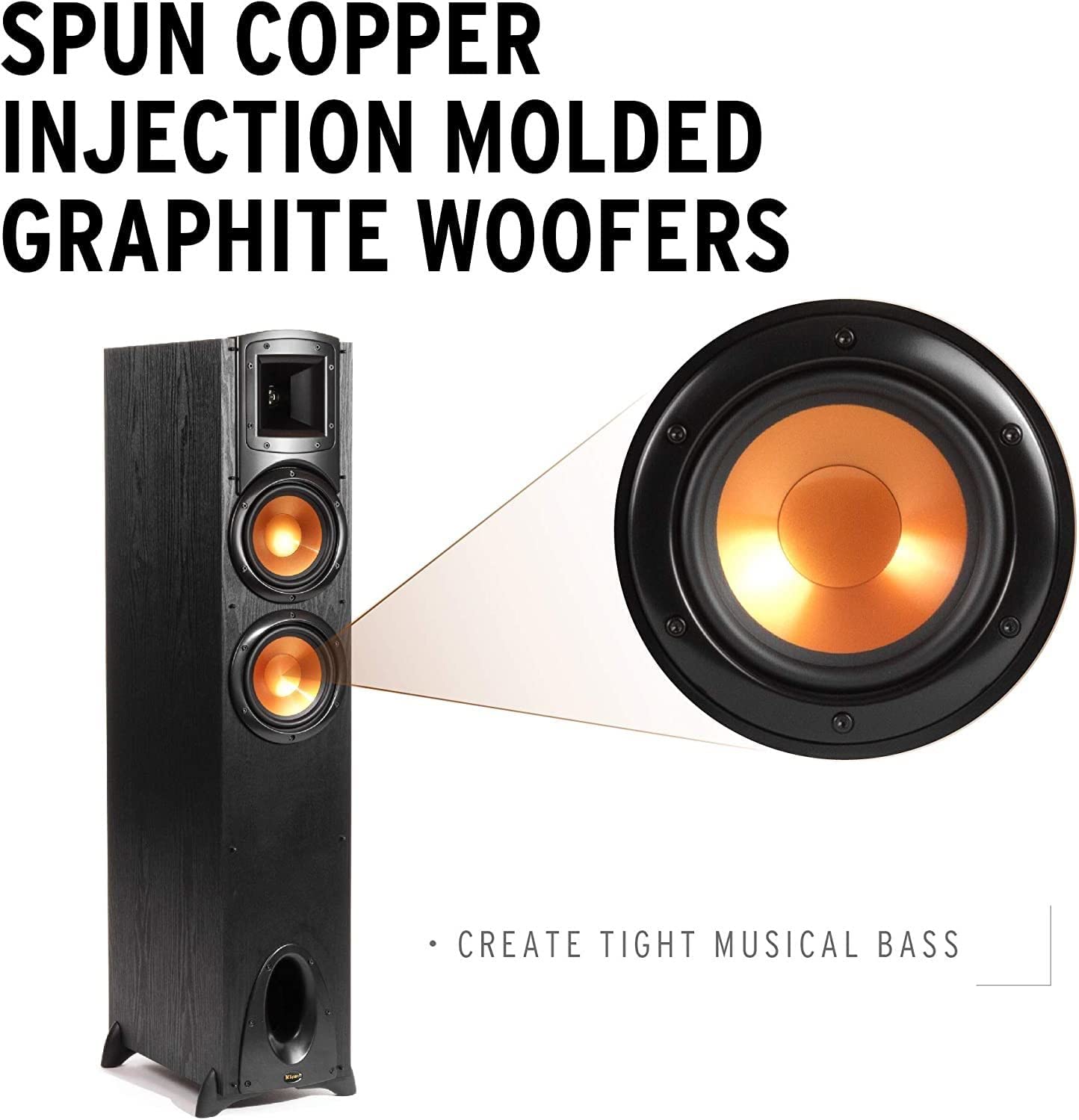 Klipsch Synergy Black Label F-200 Floor standing Speaker (Certified Refurbished)