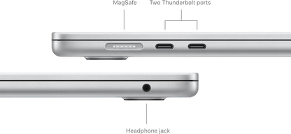 MacBook Air (15", 2024, M3) - Silver (Certified Refurbished)