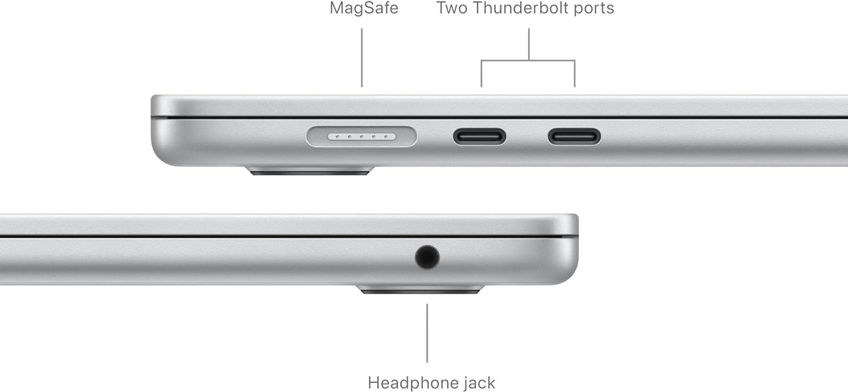 MacBook Air (13", 2024, M3 series) - Silver (Refurbished)