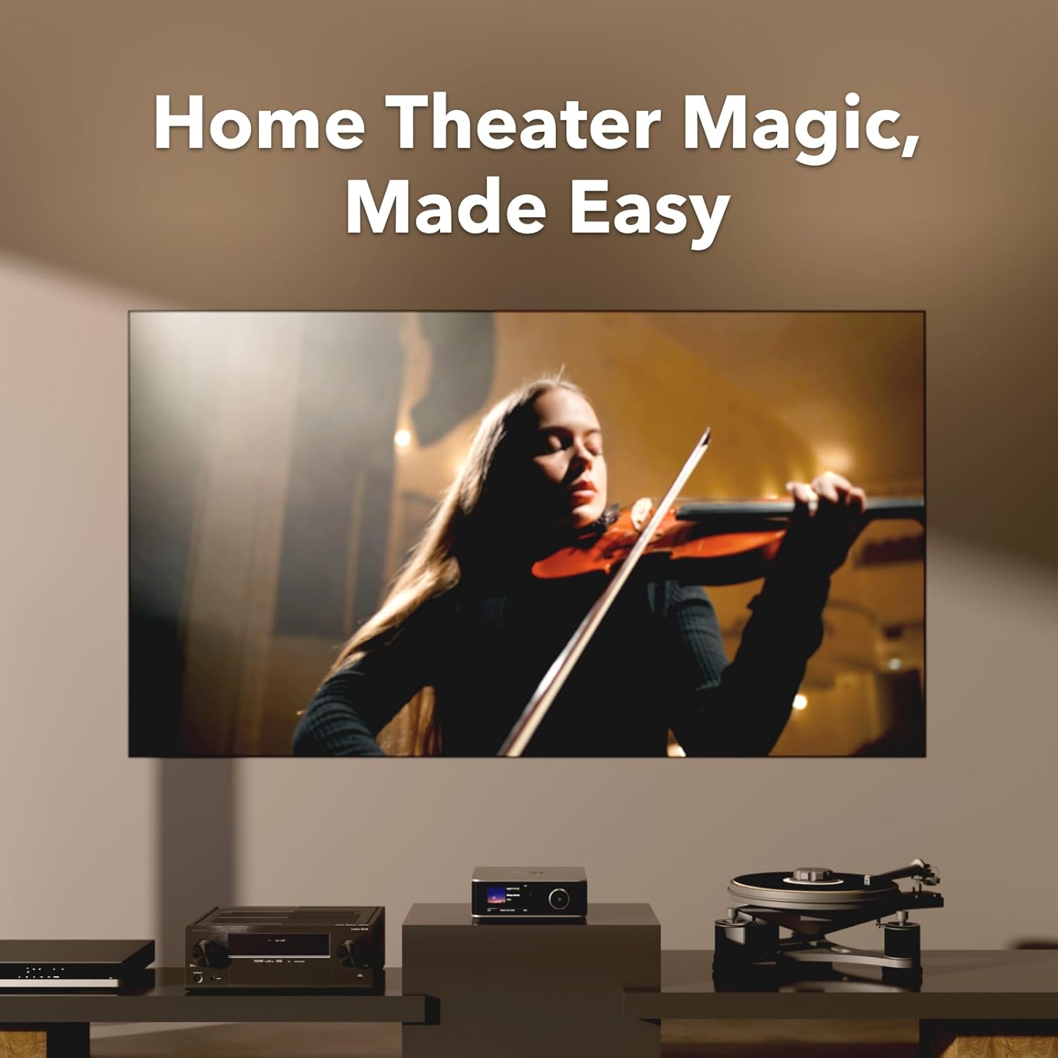 WiiM Ultra Music Streamer & Digital Preamp | 3.5" Touchscreen, Compatible with Google Cast & Alexa, Stream Spotify, Amazon Music, Tidal & More | HDMI ARC, Phono Input & Headphone Output (Certified Refurbished)