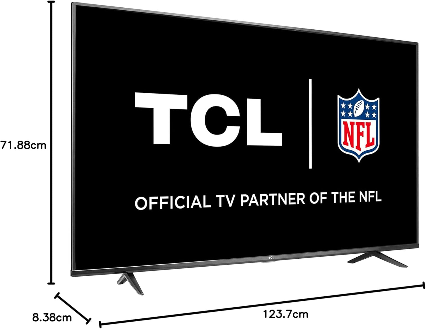 TCL 55" CLASS 4-SERIES 4K UHD HDR LED SMART GOOGLE TV - 55S446-CA (Certified Refurbished)