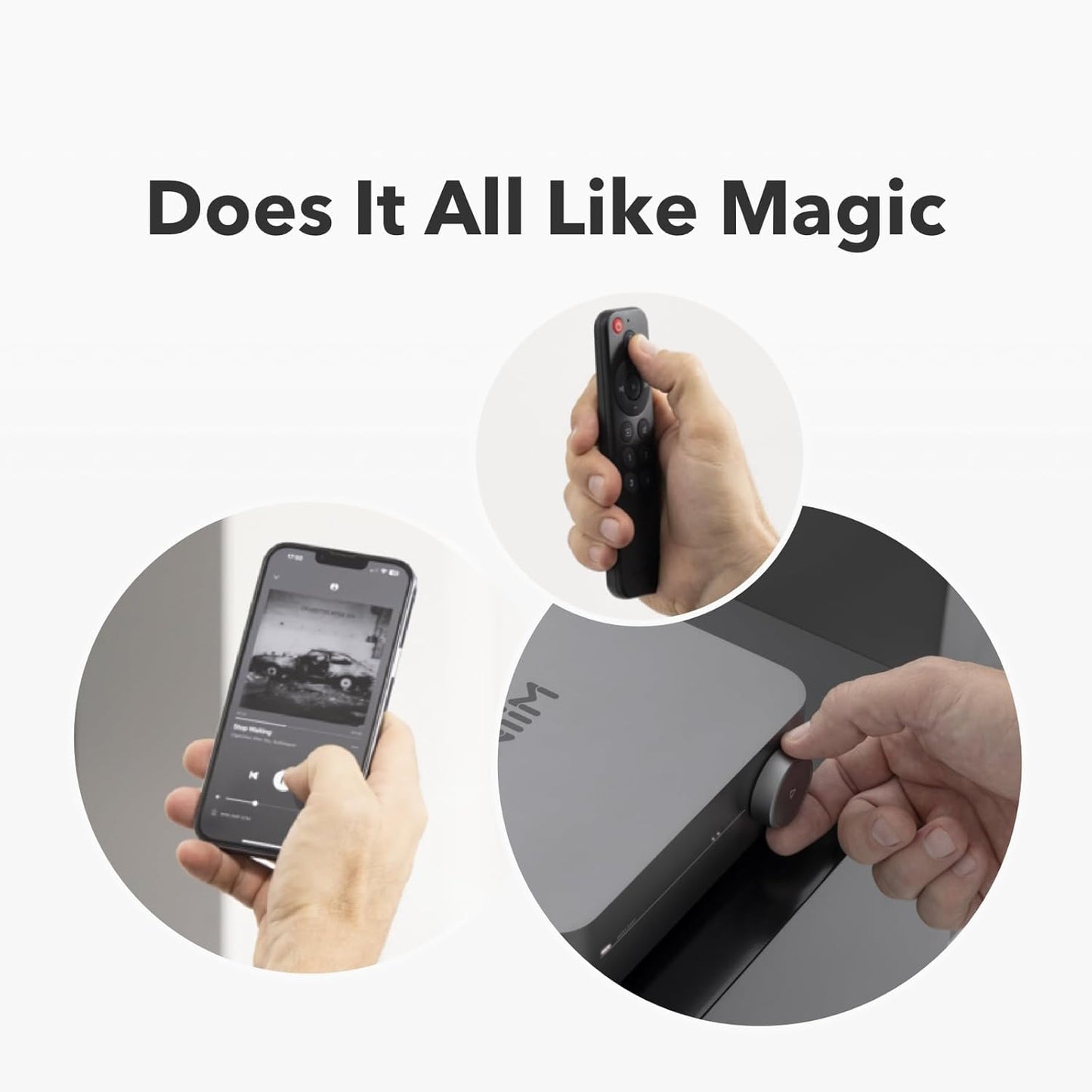 WiiM Amp Multiroom Streaming Amplifier with AirPlay 2 (Certified Refurbished)