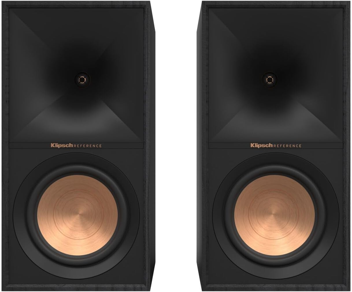 Klipsch R-60M Compact & Passive Bookshelf Speakers - Pair (Certified Refurbished)