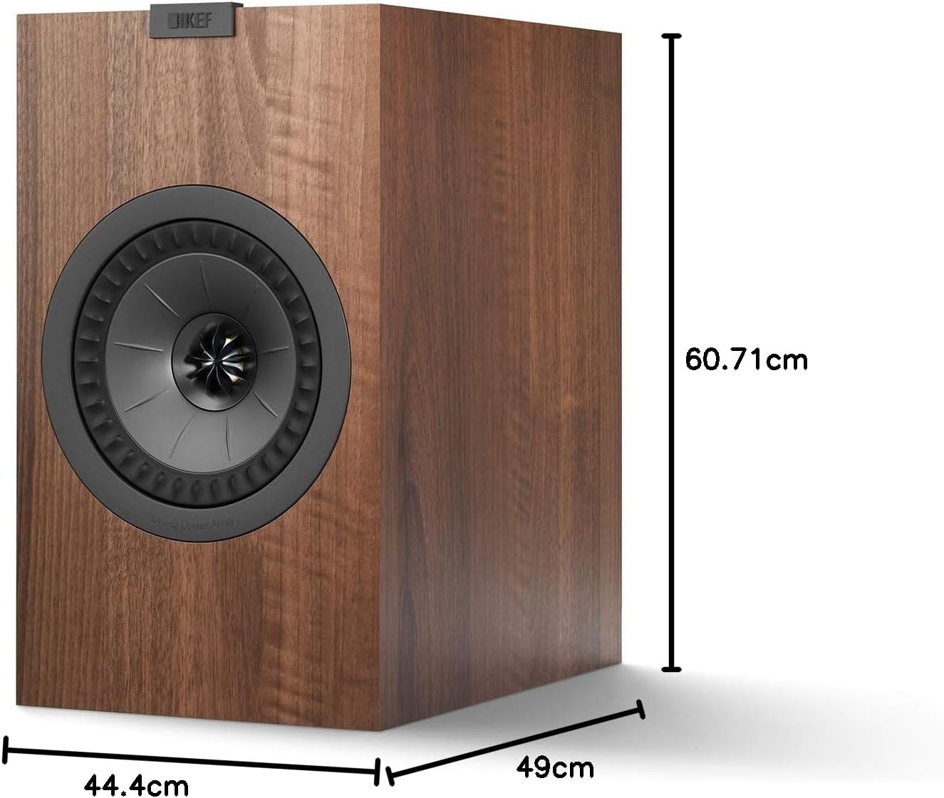 KEF Q350 Bookshelf Speaker - Pair (Open Box)
